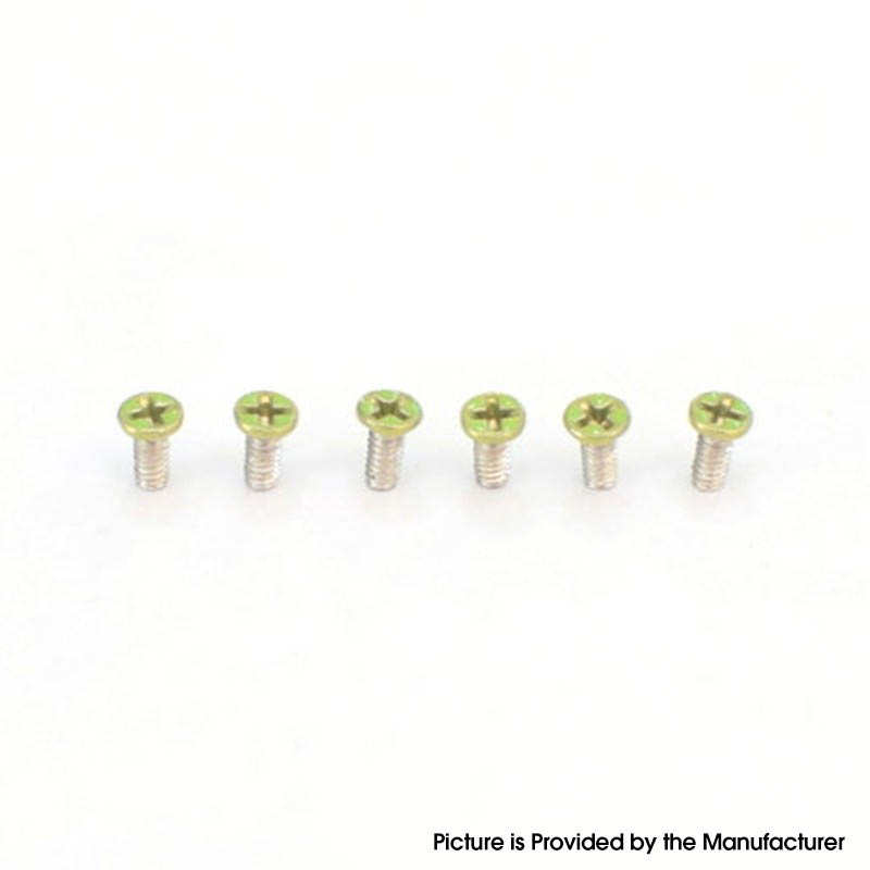 Authentic MK MODS Replacement Screws for Lost Vape Centaurus B80 AIO Kit (6 PCS)