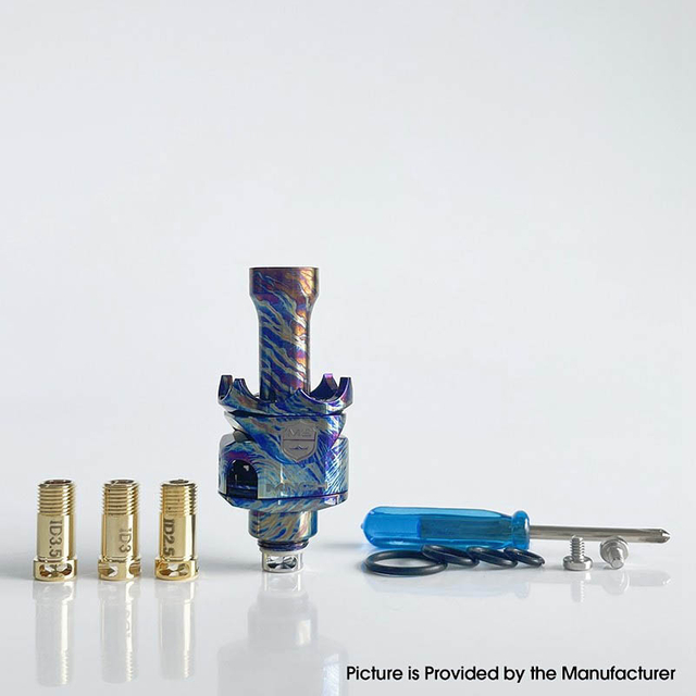 Monarchy MOBB V2 Toxic RBA Bridge for Billet / BB / Boro Mod - Blueing, Titanium Alloy