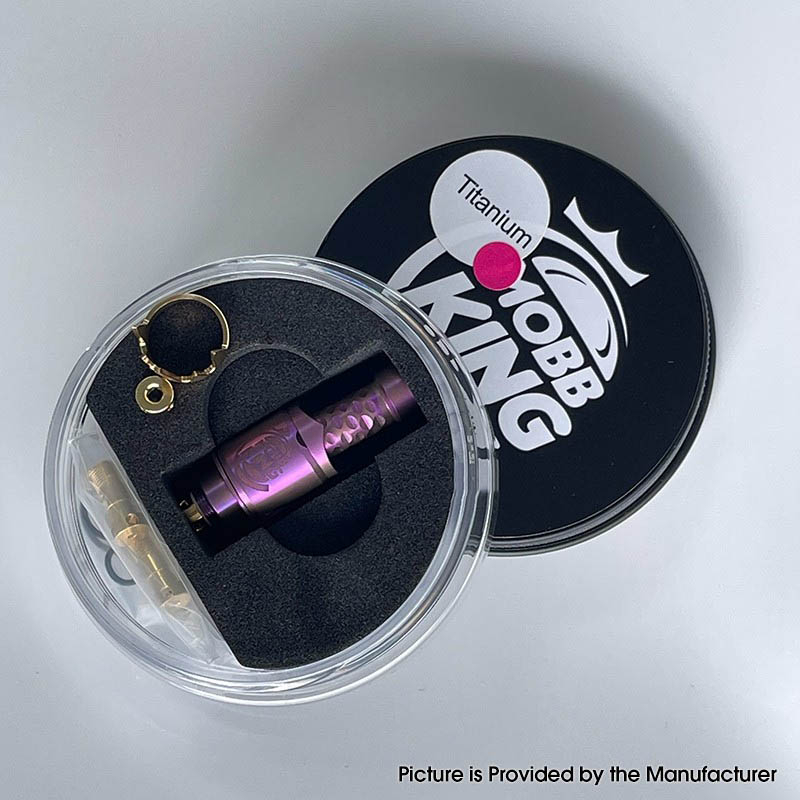 MOBB Mini King RBA Bridge für Billet / BB / BORO Tank Titan, Luftstifte 1,2 mm, 1,5 mm, 2,5 mm, 3,5 mm