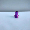 Authentic Mk MOD S ti Ti Drip Tip pour DOT Mod DOT AIO V1 / V2 POD Titanium Alloy