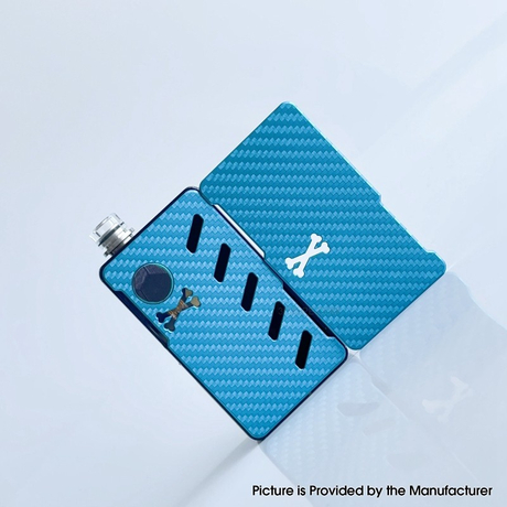 Authentic Rekavape ODB Replacement Front + Back Cover Panel Plate for dotMod dotAIO V2 Aluminum Alloy + Carbon Fiber