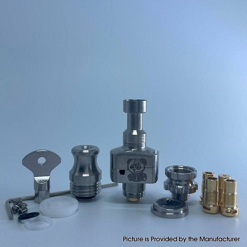 Wick'd Bridg'd omega rba ponte para dispositivos boro / bilet / bb mod kit .2mm, 2,5 mm, 3,0 mm, 3,5 mm, 4,0mm
