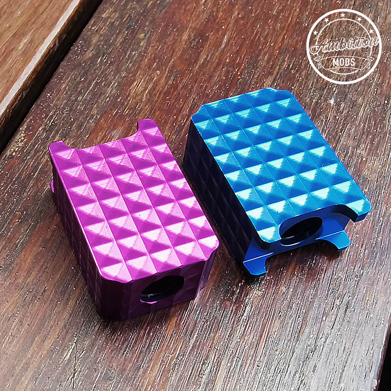 Authentic Ambition mods Boro Tank for SXK BB Billet AIO Box Mod Kit Rhombus Aluminum