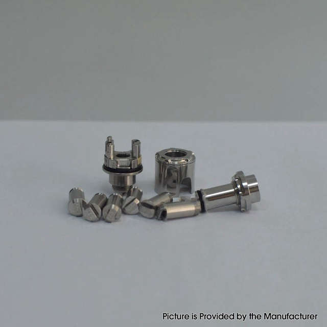 MISSION KB2 RBA Bridge for BB / Billet / Boro - Silver, Air Pins 1.0mm / 1.2mm / 2.0mm / 2.5mm / 3.0mm / 3.5mm / 4.3mm