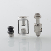 Mission KB2 RBA Tank Kit complet pour BB / Billet / Boro / Dot AIO V1 V2 - Sliver, Air Pins 1.0, 1.2, 2.0, 2.5, 3,0, 3,5, 4,3 mm