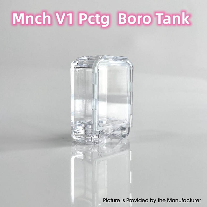 Monarchy MNCH V1 Boro Tank for SXK BB / Billet AIO Box Mod Kit PCTG &  Reviews - shareAvape