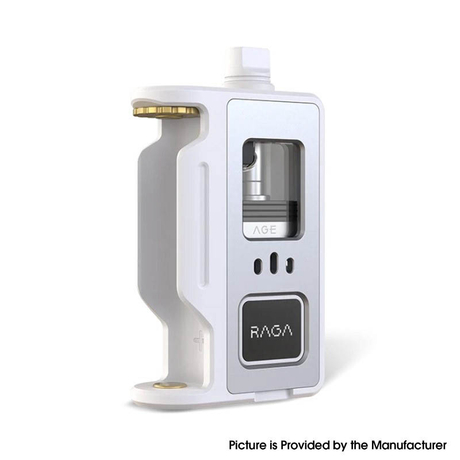 Authentic Aspire Raga Aio Pod System Kit VW 5~75W, 1 x 18650, 4.5ml