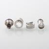 Monarquia Mobb MV Skull invertido RBA Bridge Billet / BB / Boro Tank - Silver, 4 Pcs Air Pin