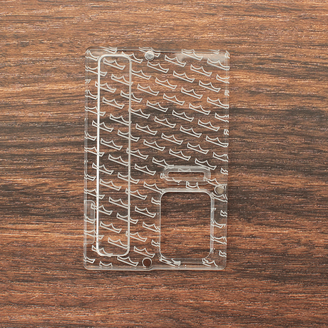 SXK Replacement Plate Panel for Delro D650 Boro Mod - Translucent