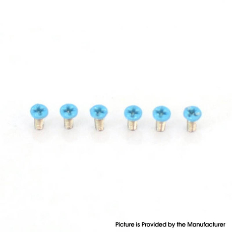 Authentic MK MODS Replacement Screws for Lost Vape Centaurus B80 AIO Kit (6 PCS)