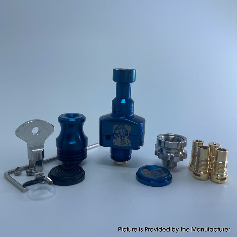Wick'd Bridg'd omega rba ponte para dispositivos boro / bilet / bb mod kit .2mm, 2,5 mm, 3,0 mm, 3,5 mm, 4,0mm