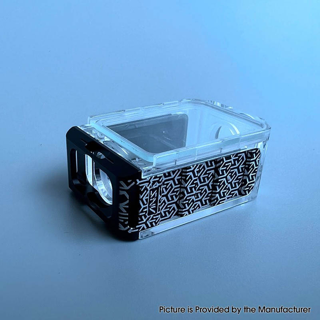 S-ProRo Style Boro Tank for SXK BB / Billet AIO Box Mod Kit Aluminum + Acrylic