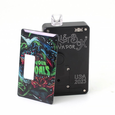 Authentic ETU Starer Square Front + Back Door Panel Plates for BB / Billet Box Mod Acrylic (2 PCS)