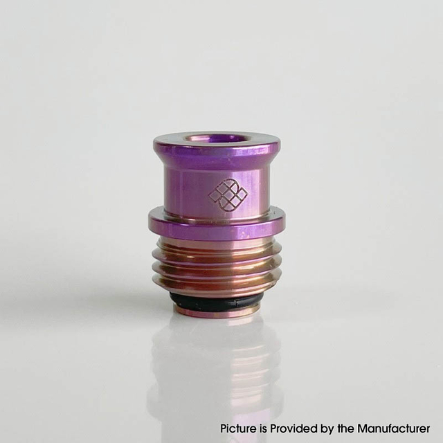 Never Normal Warp NUT Drop Drip Tip for BB / Billet / Boro AIO Box Mod Titanium