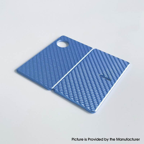 Authentic Rekavape Replacement Front + Back Cover Panel Plate for dotMod dotAIO V2 Pod  Aluminum Alloy + Carbon Fiber