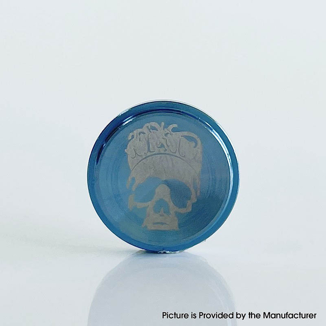 Replacement Button for SXK BB / Billet Box Mod Kit Titanium