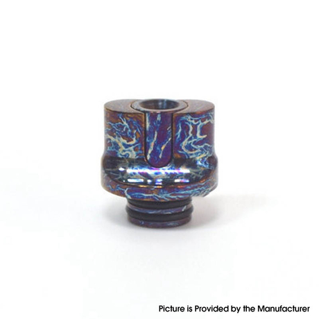 Authentic MK MODS Toxic 510 Drip Tip for RDA / RTA / RDTA Atomizer Titanium