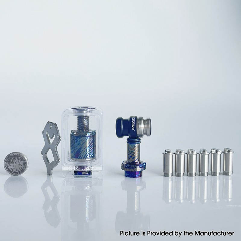 Missão XV KB2 RBA Tank Full Kit para Dotaio V1 / V2 Titanium 3,8ml