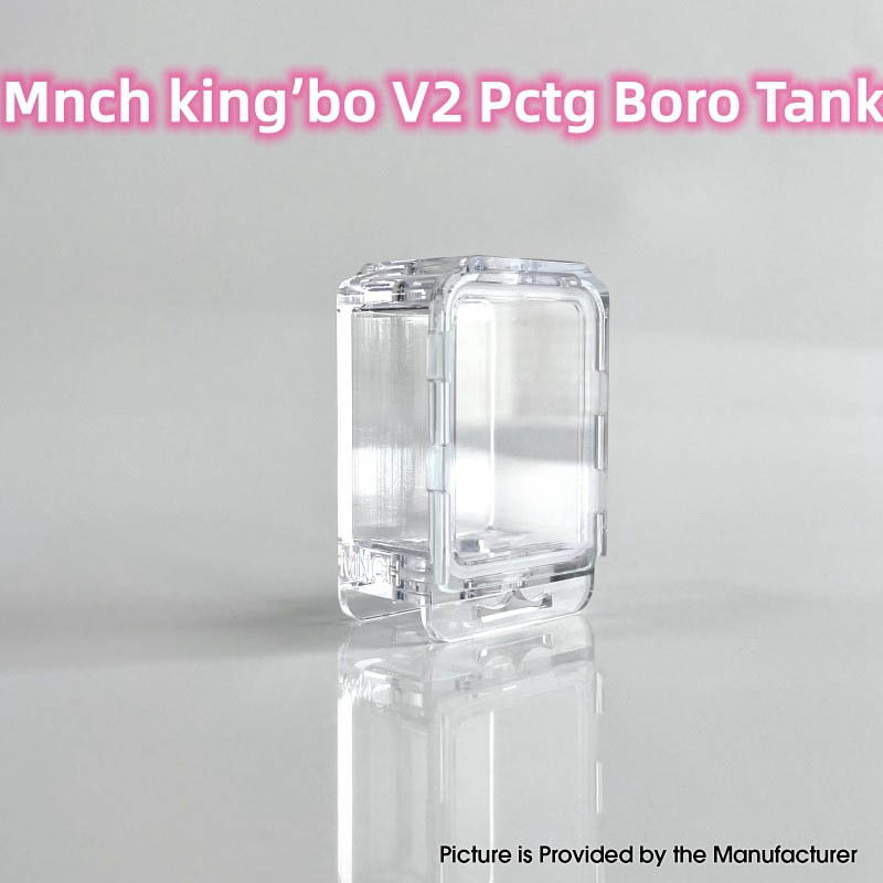 Monarchy MNCH King'bo V2 Boro Tank for SXK BB / Billet AIO Box Mod
