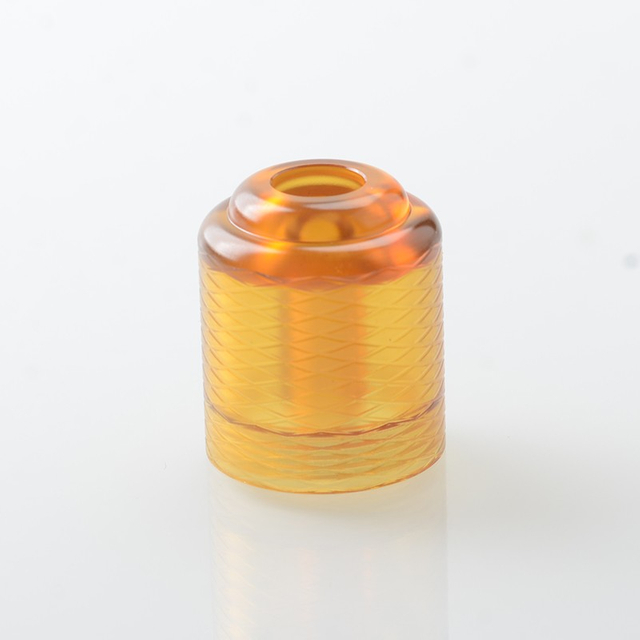 YFTK FEV Mesh Bell Bap for Flash e-Vapor Fev V4.5S+ / V4.5 RTA - Transparent, PC, 2ml