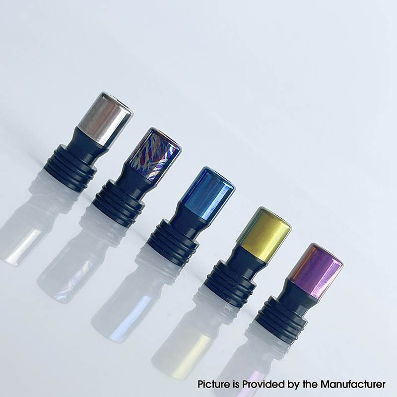 Monarquía Tapered V2 510 Pipa de goteo para RDA / RTA / RDTA Atomizer Titanium