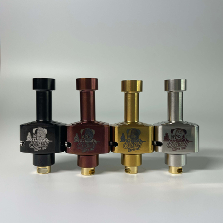 Wick'd Remix'd Sturdy MFG  RBA Bridge for Billet / BB / Boro Tank Air Pins 1.2, 2, 2.5, 3, 3.5, 4, 4.5mm