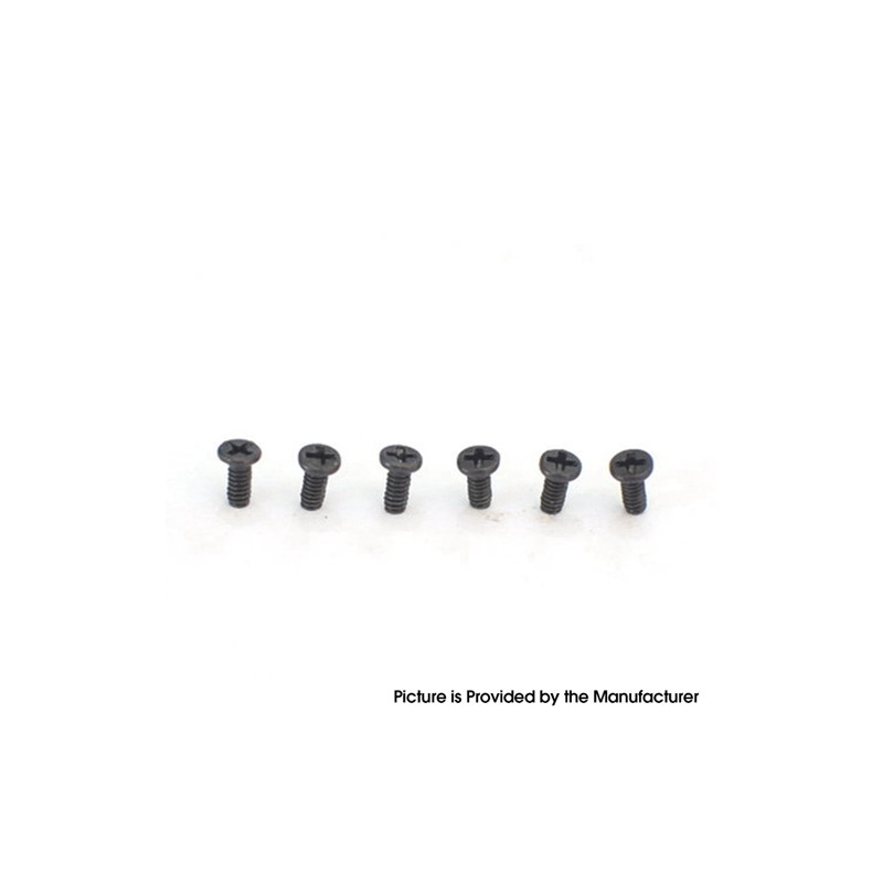Authentic MK MODS Replacement Screws for Cthulhu RBA AIO Box Mod Kit (6 PCS)