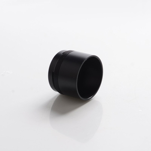 SXK Style Replacement Top Cap with Drip Tip for 5A's Basic V2 Style RDA - Black, POM, 22mm Diameter