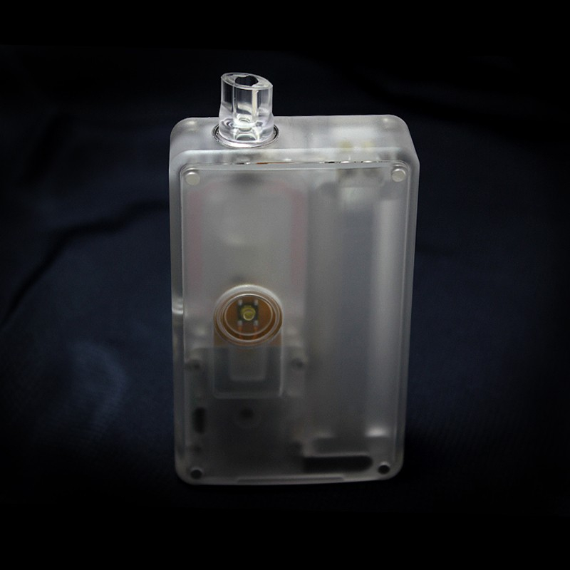 SXK BB Style 70W All-in-One VW TC Varialbe Box Mod Kit w/ USB Port - Transparent Acrylic, 1~70W, 1 x 18650