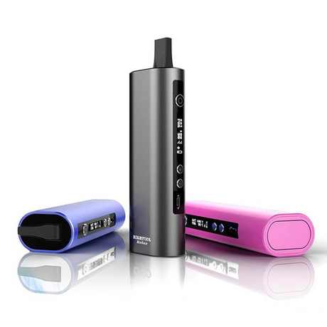  Herbstick Relax Dry Herb Vaporizer,Ceramic 2200mAh Black,Blue,Pink