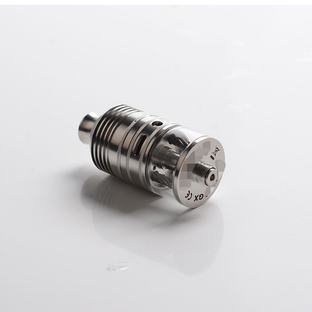 Taifun GX Style MTL / DL RDTA Rebuildable Dripping Tank Vape Atomizer - Silver, 316 Stainless Steel, 4ml, 23mm Diameter