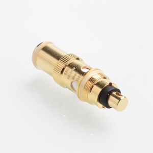 Authentic Ohm Vape AIO Pod Kit Replacement SS316L Mesh Coil Head - Gold, 0.3ohm (20~35W) (5 PCS)