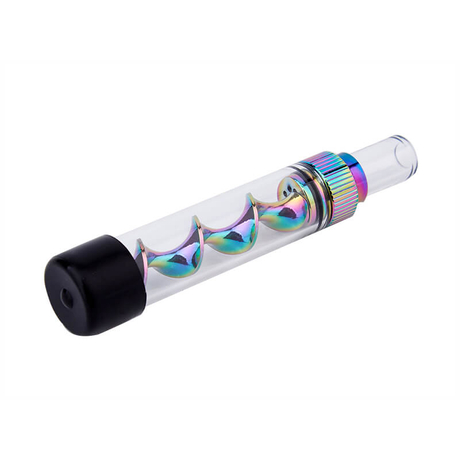 V12 Mini Twisty Glass Blunt Kit Vaporizer Pen,Glass Pipe, Vape Pen For Dry Herb Vaporizer