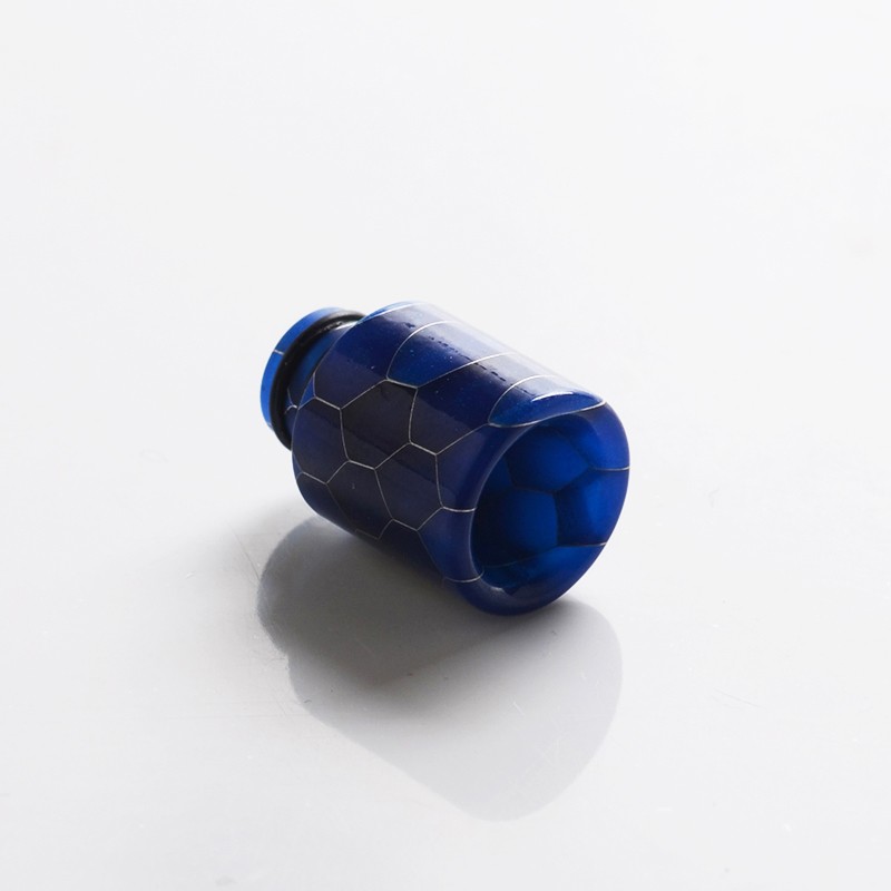 Authentic VapeSoon DT398 Replacement Drip Tip for GeekVape Aegis Boost Pod System Vape Kit - Blue, Resin, 17mm