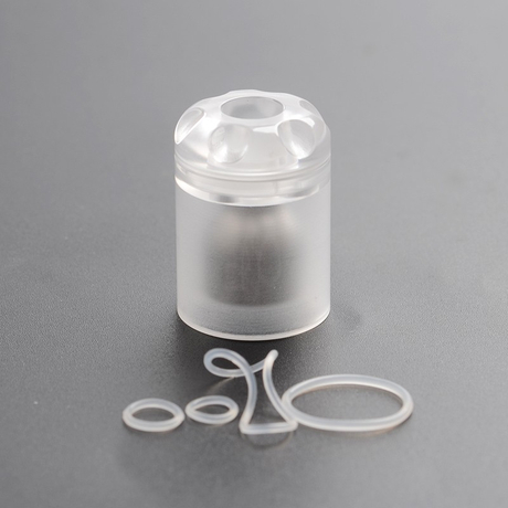 Authentic Fumytech Bdvape Precisio MTL RTA Replacement Top Cap Tank Tube - Crystal, PC, 2.7ml 