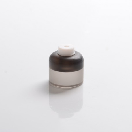 Replacement Top Filling Tank + Drip Tip Kit for 22mm KF Lite 2019 RTA - Black + Gray + White, PC