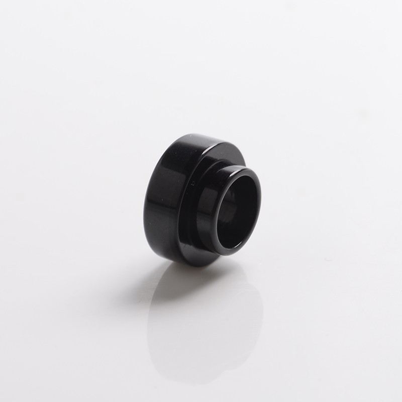 Authentic Reewape AS302 Replacement 810 Drip Tip for 528 Goon / Reload / Kennedy /Wotofo Profile/Battle RDA - Black, Resin, 11mm