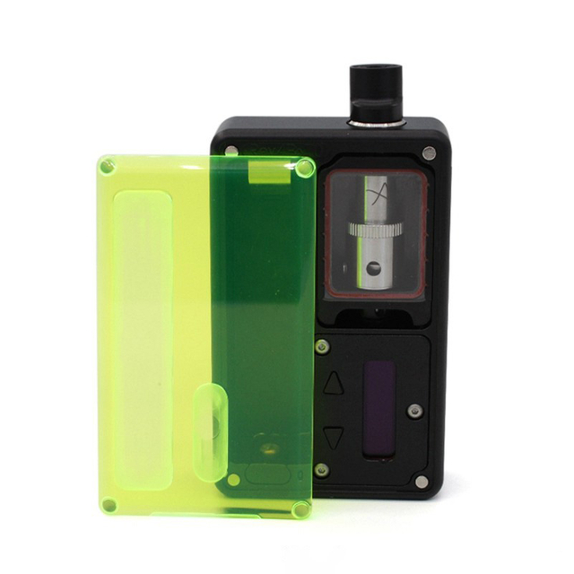 SXK Replacement Front + Back Cover Panel Plate for DNA 60W / 70W BB Style Vape Box Mod , Acrylic