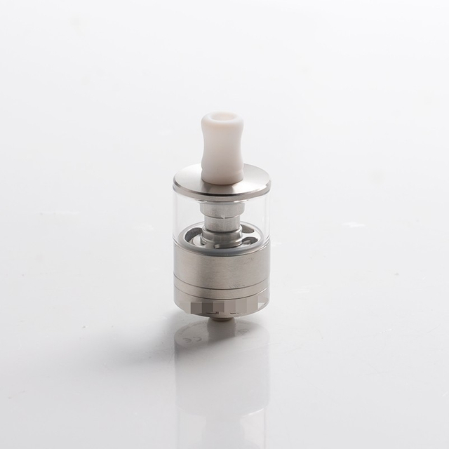 SXK DVARW MTL FL FACELIFT ESTILO RTA Tanque reconstruível Vape Atomizador - Silver, 3,5ml, 316 Aço inoxidável, 22mm de diâmetro