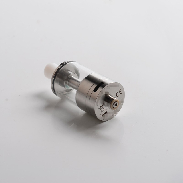YFTK Dvarw MTL FL Facelift Style RTA Rebuildable Tank Vape Atomizer - Silver, 5ml, 316 Stainless Steel, 22mm Diameter