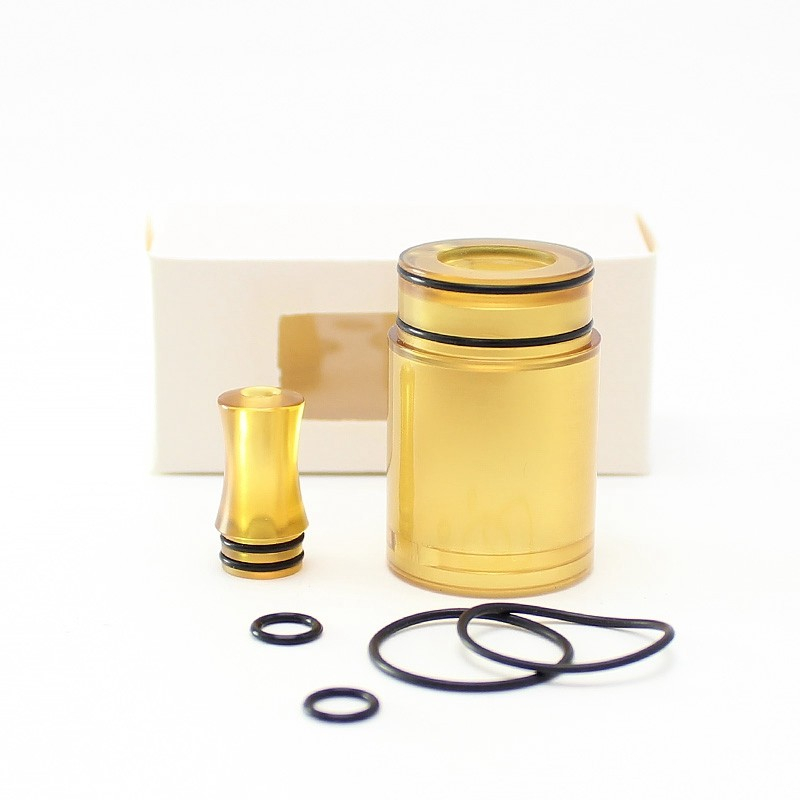 SXK 4.51 RTA Replacement Tank Tube + Drip Tip Kit PEI Brown