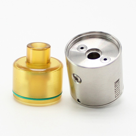 Authentic SXK Eliteism RTA Rebuildable Tank Vape Atomizer MTL DL 2.5ml 23mm 316SS PEI PEEK