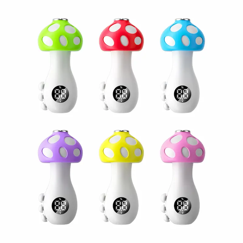 Recepe mushroom 510 резьба Vape Батарея - 550 мАч, переменное напряжение, быстрое зарядка USB -C