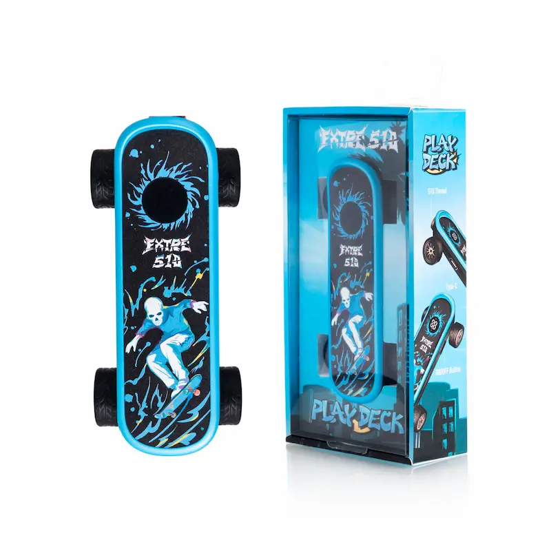 Extrre PlayDeck 510 Thread Battery - Tensão variável, tela digital, carregamento USB -C