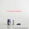 Rekavape Mission XV KB2 Style Drip Tip Set — Titanium + Stainless Steel Accessory for BB / Billet Boro