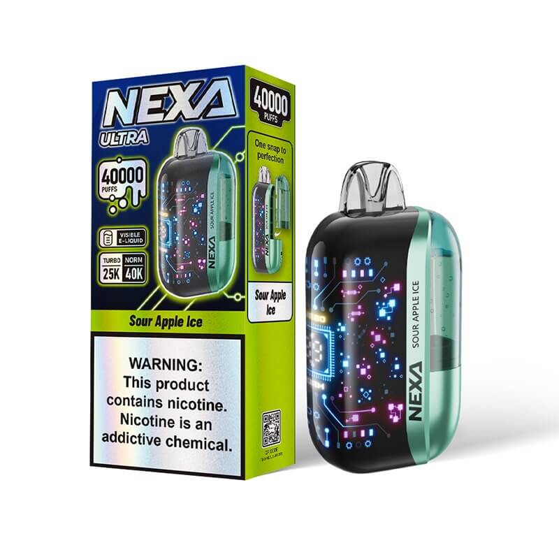 NEXA Ultra 40000 Puff S Disposable Vape - 800mAh, 20ml, 5% nikotin