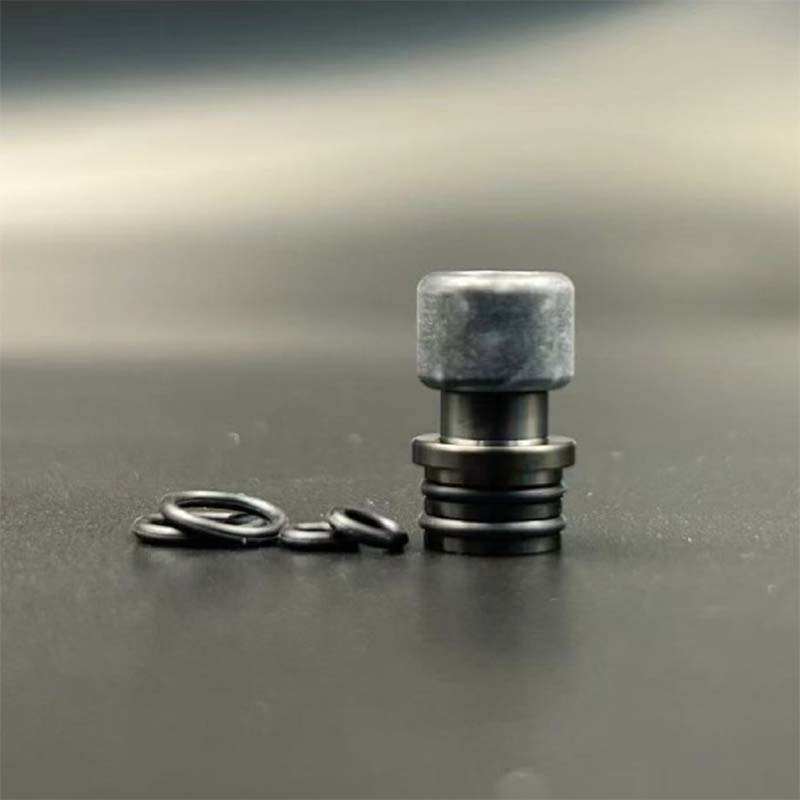 D-tip Bros Style 510 Drip Suggerimento-Boppaggio in acciaio a disposizione + bocchetto di resina per RTA RDA Atomizers