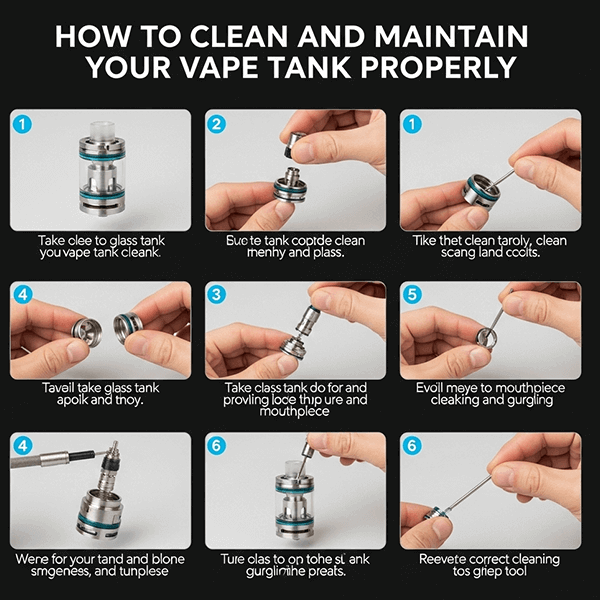 How to Clean and Maintain Your Vape Tank Properly
