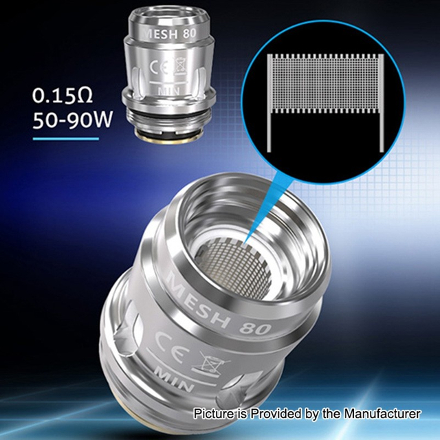 Authentic Vandy Vape Replacement Mesh Coil Head for Jackaroo Tank / Jackaroo Kit - 0.15 Ohm (50~90W) (4 PCS)