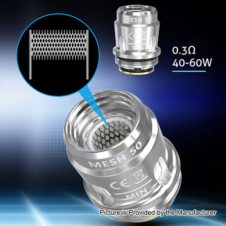 Authentic Vandy Vape Replacement Mesh Coil Head for Jackaroo Tank / Jackaroo Kit - 0.3 Ohm (40~60W) (4 PCS)